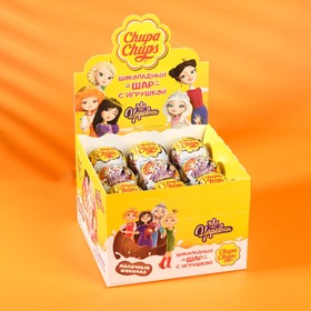 

Набор Шоколадный шар с игрушкой, Сhupa-Сhups, царевны, 360 г