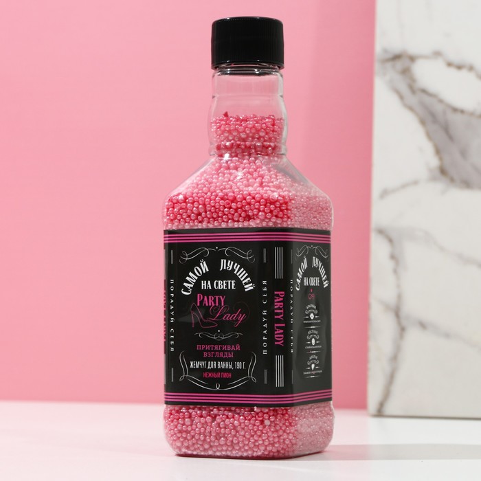 

Жемчуг для ванны Party Lady, 190 г, аромат нежного пиона, ЧИСТОЕ СЧАСТЬЕ