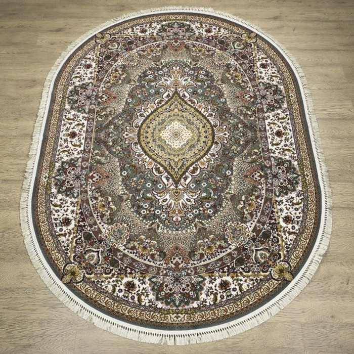 

Ковёр овальный «Табриз», размер 200x290 см