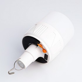 

Фонарь кемпинговый, 12 Вт, 1200mAh, 24 led, от солнечной батареи 16.5х8.5х8.5