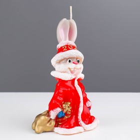 

Свеча фигурная «Кролик-Дед Мороз», 14,5х9 см, 130 г