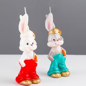 

Свеча фигурная «Кролик в штанишках», 12х4,5 см, 46 г