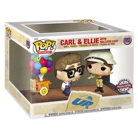 

Набор фигурок Funko POP! Moment Disney Up Carl Ellie w/Balloon Cart