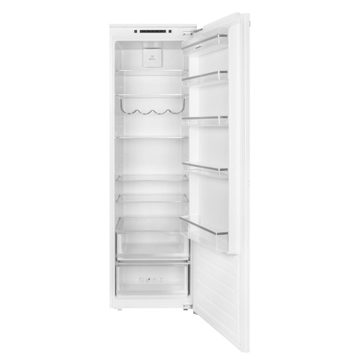 цена Холодильник MAUNFELD MBL177SW, встраиваемый, однокамерный, класс А+, 322 л, белый