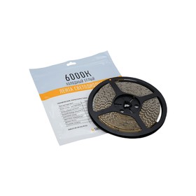 

Светодиодная лента SWG 5 м, IP65, SMD3528, 120 LED/м, 9.6 Вт/м, 24 В, 6500К