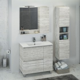 

Шкаф-колонна COMFORTY «Верона-35» дуб белый