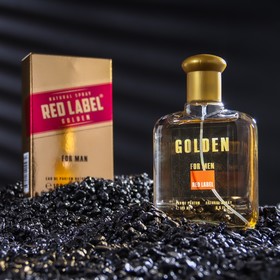 Парфюмерная вода мужская "Red Label", "Golden", 100 мл