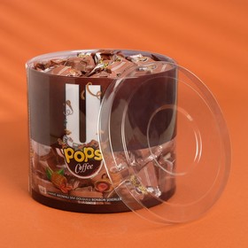 

Конфеты U POPS с кофейной начинкой, 5 г х 200 шт в банке