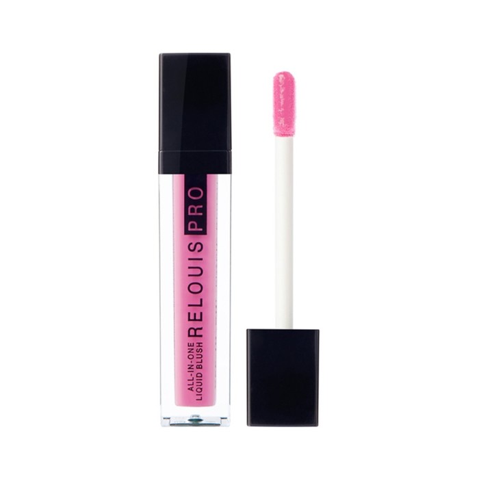 Румяна жидкие Relouis Pro All-In-One Liquid Blush, тон 02 Pink relouis all in one liquid blush