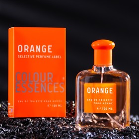 Туалетная вода мужская "Colour essences Orange", 100 мл