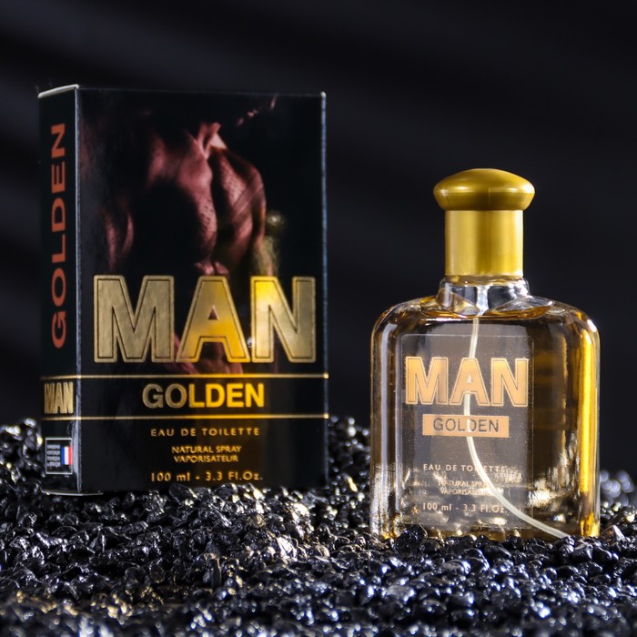 Туалетная вода мужская Man Golden, 100 мл туалетная вода мужская golden code 100 мл