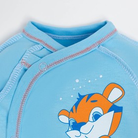 

Комплект для новорожденных (3 предмета), цвет голубой, рост 62 см