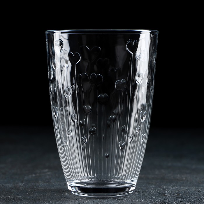 стакан 420 мл unigood стеклянный hm dg50 Стакан стеклянный «Мармелад», 360 мл