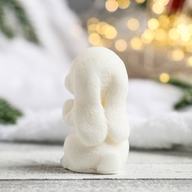 

Фигурное мыло "Зайчик Персик" белый, 40гр, 3,5х3,5х6см
