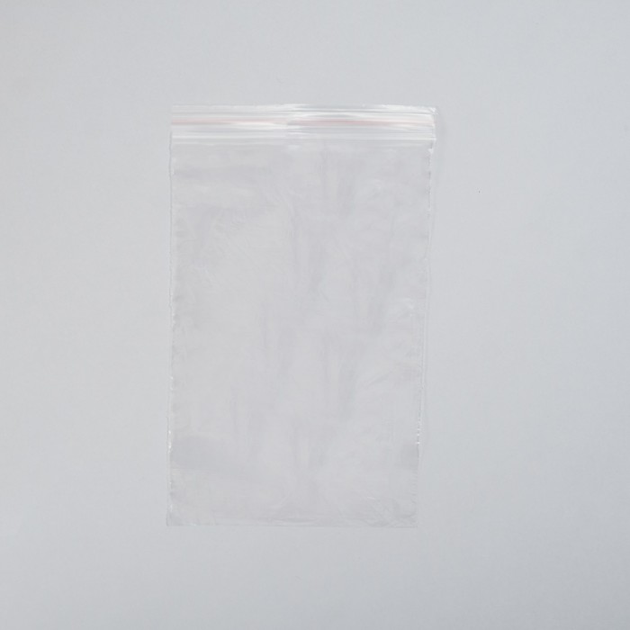 Пакет zip lock 12 х 17 см, 30 мкм