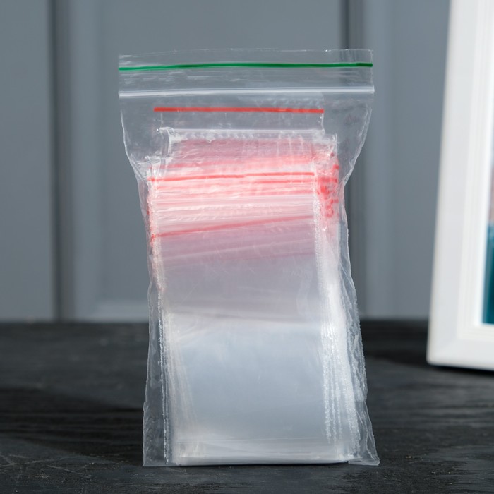 

Пакет zip lock, 4 х 6 см, 30 мкм