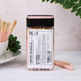 

Палочки печенья со вкусом клубники, 150 г
