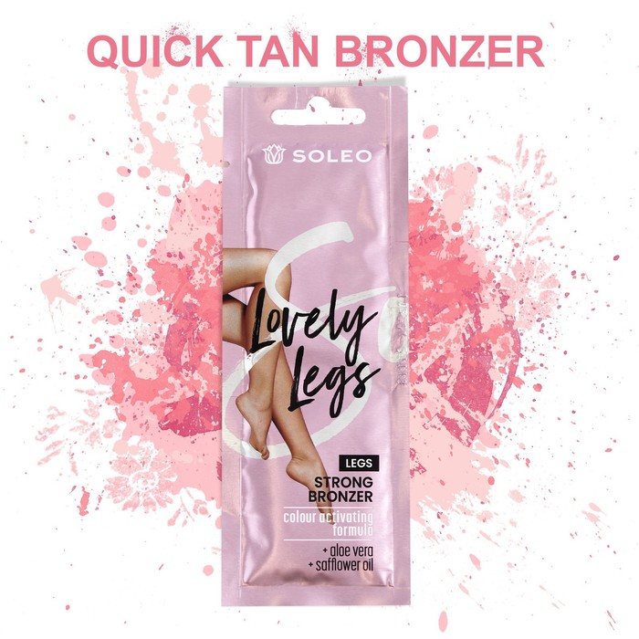 Крем-автобронзатор Lovely Legs Strong Bronzer, для ног, 10 мл