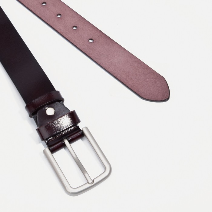 

Ремень женский, ширина 3,5 см, винт, пряжка металл, цвет коричневый