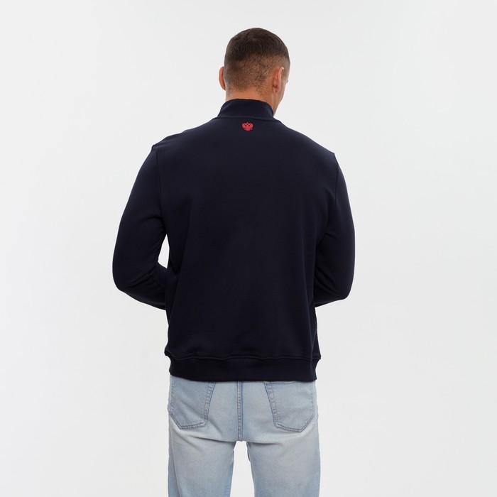 фото Толстовка на молнии president, размер l, цвет чёрный