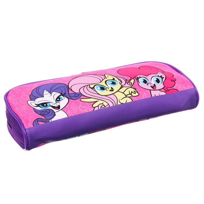 фото Пенал мягкий, 1 отделение, 80х210х40 мм, my little pony hasbro