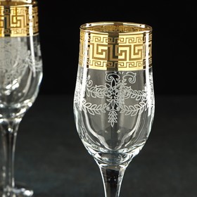 

Набор бокалов для шампанского 200 мл "Барокко", 6 шт