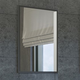 Зеркало Comforty Лозанна 55, цвет серый матовый