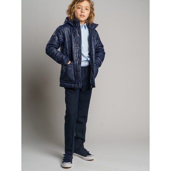 фото Утепленная куртка для мальчика, рост 176 см playtoday