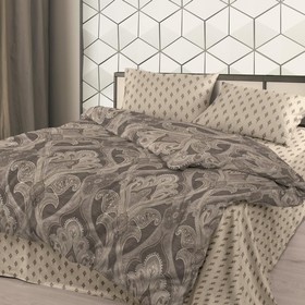 

Постельное бельё Hilton евро, размер 220x240 см, 220x215 см, 70x70 см - 2 шт