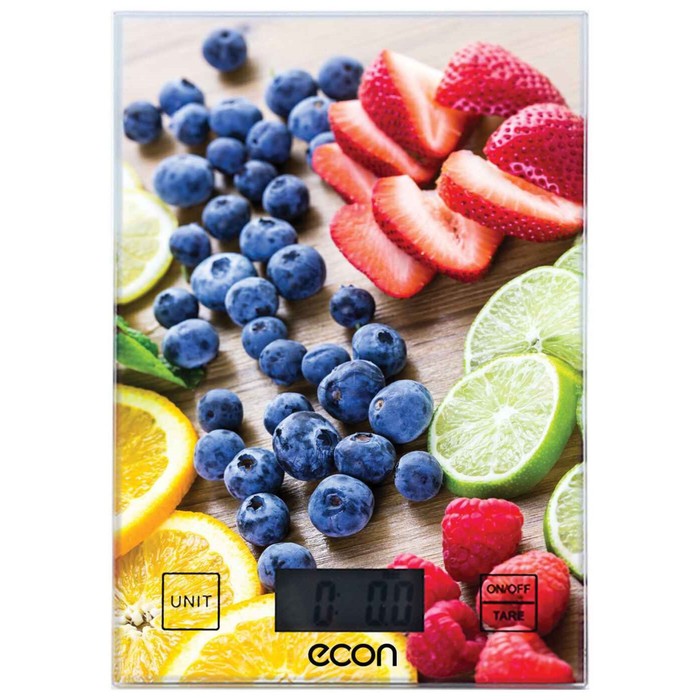 Весы кухонные Econ ECO-BS101K, электронные, до 5 кг весы кухонные econ eco bs101k