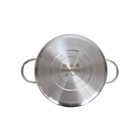 

Кастрюля Fusion SCS5706, с крышкой, нержавеющая сталь, d=22,5 см, h=14 см, 5,7 л