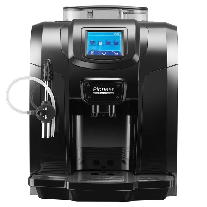 Кофемашина Pioneer CMA016, автоматическая, сенсор, 1250 Вт, 2 л, чёрная