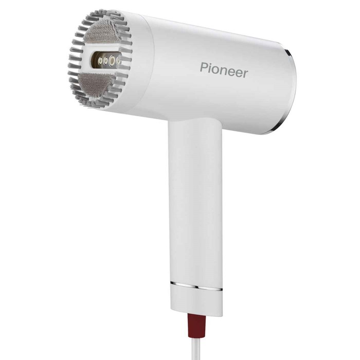 Отпариватель Pioneer SH107, ручной, 1000Вт, 100 мл, 20 г/мин, цвет белый-красный ручной отпариватель pioneer sh107