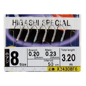 

Оснастка HAYABUSA SABIKI F6, № крючка 8, 01830
