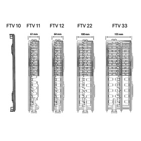 

Радиатор стальной KERMI Profil-V FTV 33, 300 x 1800 мм, нижнее подключение