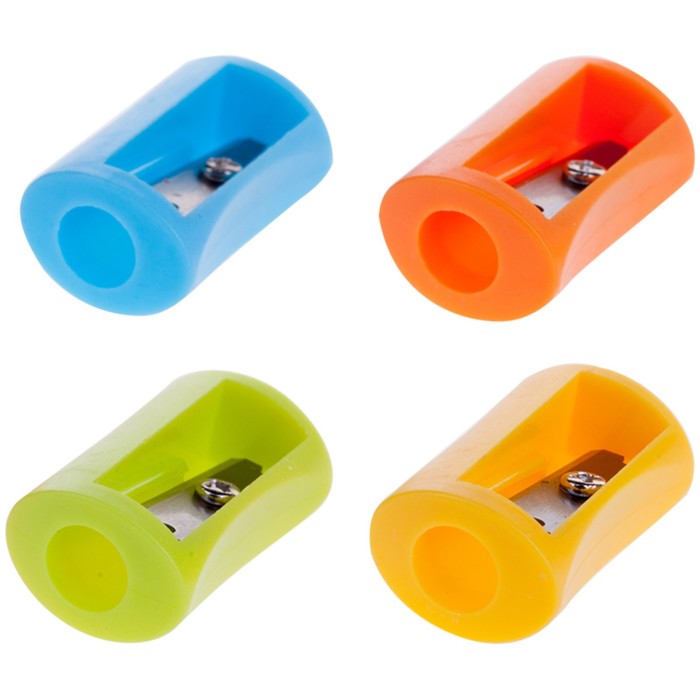 фото Точилка пластиковая artspace, 1 отверстие, ассорти