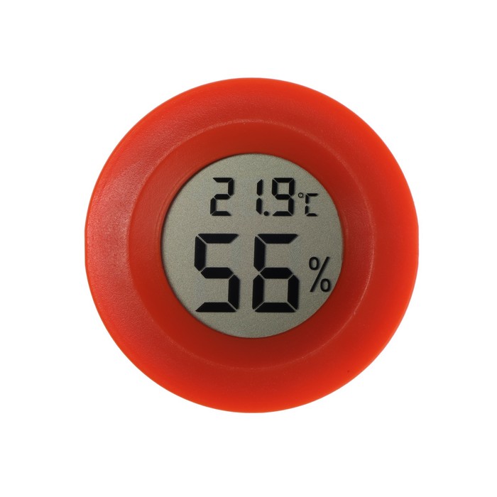Термометр LuazON LTR-09, электронный, датчик температуры, датчик влажности, микс