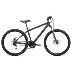 

Велосипед 27,5" Altair AL D, 2022, цвет черный матовый/черный, размер 15"