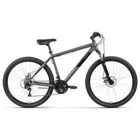 

Велосипед 27,5" Altair AL D, 2022, цвет серый/черный, размер 17"