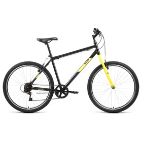 

Велосипед 26" Altair MTB HT 1.0, 2022, цвет черный/желтый, размер 17"