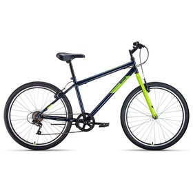 

Велосипед 26" Altair MTB HT 1.0, 2022, цвет темно-синий/зеленый, размер 19"