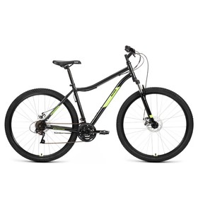

Велосипед 29" Altair MTB HT 2.0 D, 2022, цвет черный/ярко-зеленый, размер 19"