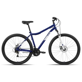 

Велосипед 29" Altair MTB HT 2.0 D, 2022, цвет темно-синий/серебристый, размер 21"