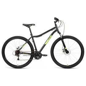

Велосипед 29" Altair MTB HT 2.0 D, 2022, цвет черный/ярко-зеленый, размер 21"