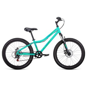 

Велосипед 24" Forward Iris 2.0 D, 2022, цвет мятный/зеленый, размер 12"