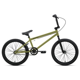 

Велосипед 20" Forward Zigzag GO, 2022, цвет хаки/черный, размер 20,4