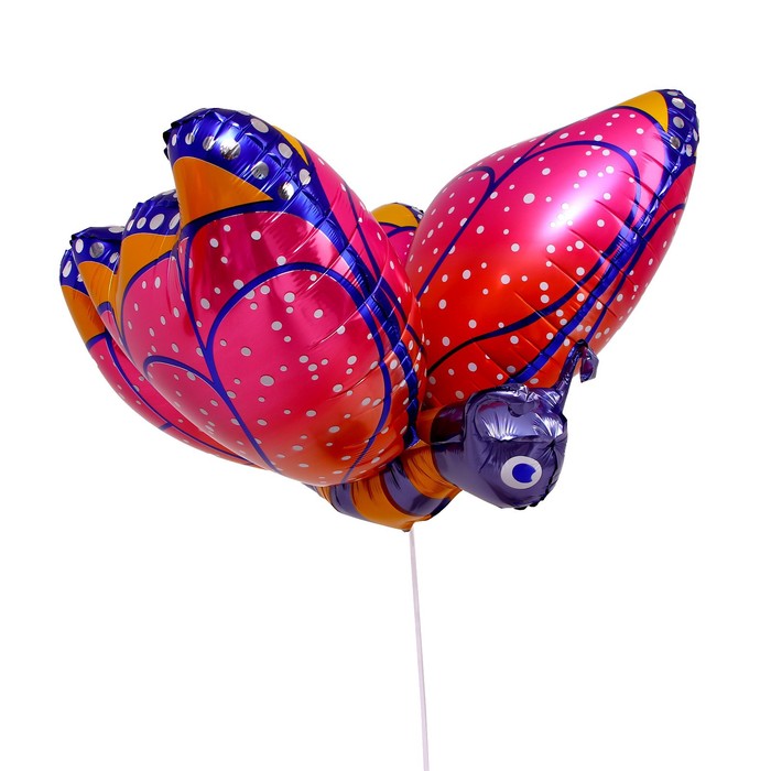 Шар фольгированный 28 «Розовая бабочка» шар фольгированный бабочка набор 2 шт