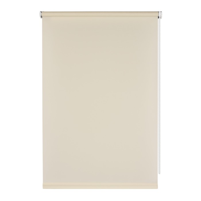 фото Рулонная штора plain, 50х150 см, цвет экрю prakto