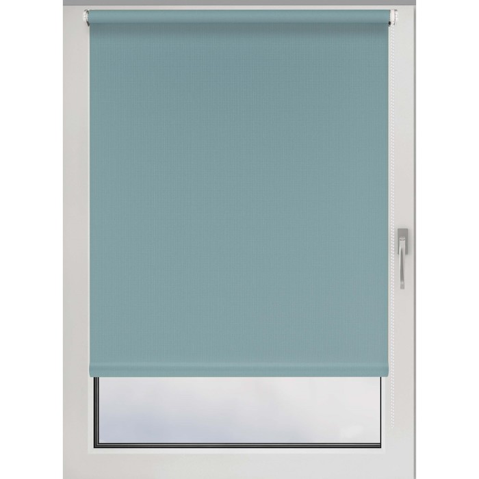 

Рулонная штора Shantung, 110х160 см, цвет бирюзовый