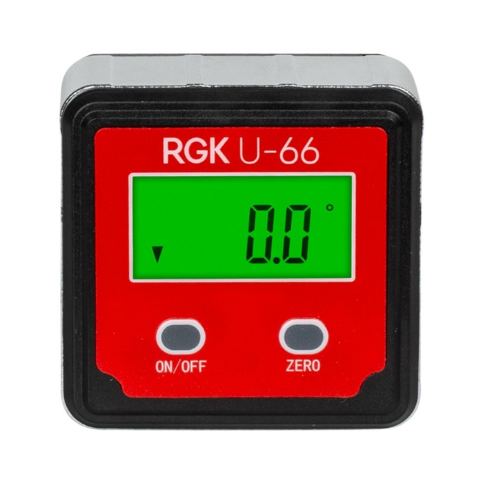 цена Уровень электронный RGK U-66 776080, 4х90°, LCD-дисплеем